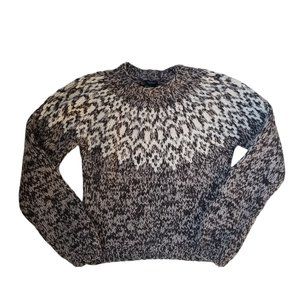 AMERICAN EAGLE Hand Knit Wool Sweater | SZ M